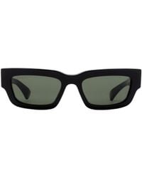 Gucci - Eyewear Rectangular Frame Sunglasses - Lyst