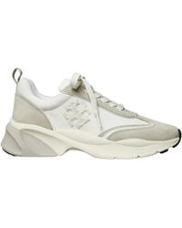 Tory Burch - Good Luck Lace-Up Trainers - Lyst