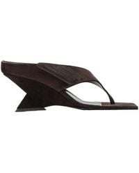 The Attico - The Cheope Thong Sandals - Lyst