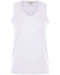 Comme des Garçons - Comme Des Garçons Logo Printed Tank Top - Lyst