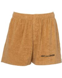 GALLERY DEPT. Studio Gym Hand-Painted Shorts in Blue for Men | Lyst