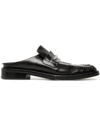 Martine Rose - Logo Slack-Heeled Muller Shoes - Lyst