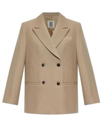 By Malene Birger - Ramo Double-Breasted Blazer - Lyst