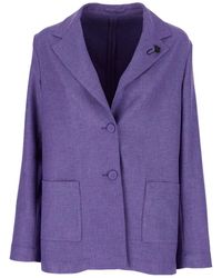 Lardini - Patch Pocket Blazer - Lyst