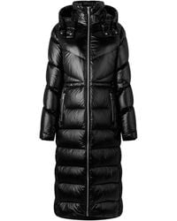 Moose Knuckles - Belle Cote Shiny Shell Down Coat - Lyst