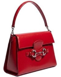 Gucci - Horsebit Duomo Medium Top Handle Bag - Lyst