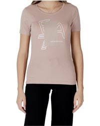 EA7 - Short-Sleeved T-Shirt - Lyst