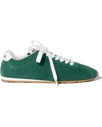 Miu Miu - Plume Suede Sneakers - Lyst