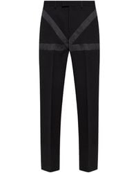 Ferragamo - Straight Leg Tailored Trousers - Lyst