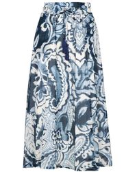 Kaos - Patterned Skirt - Lyst