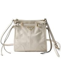 Prada - Bonnie Leather Mini Shoulder Bag - Lyst