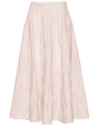 ROTATE BIRGER CHRISTENSEN - Flower Maxi Skirt - Lyst
