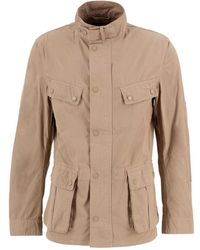 Barbour - Four-Pocket Stand-Collar Jacket - Lyst