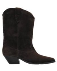 Isabel Marant - 40Mm Duerto Pointed-Toe Suede Cowboy Boots - Lyst