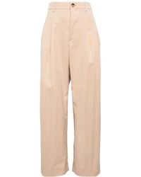 Wardrobe NYC - Wide-Leg Pleated Track Pants - Lyst