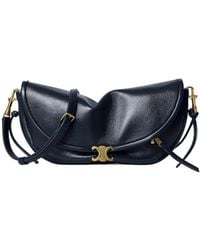Celine - Soft Triomphe Little Halfmoon - Lyst