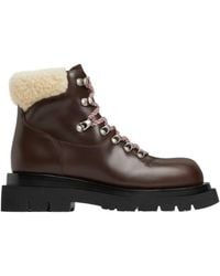 Bottega Veneta - Lug Hiking Ankle Boots - Lyst