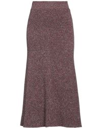 Chloé - Knitted A-Line Skirt - Lyst