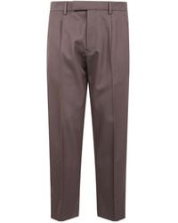 ZEGNA - Pleat Detailed Tailored Trousers - Lyst