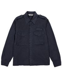 Aspesi - Garment-Dyed Military Shirt - Lyst