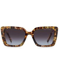 Marc Jacobs - Eyewear Square Frame Sunglasses - Lyst
