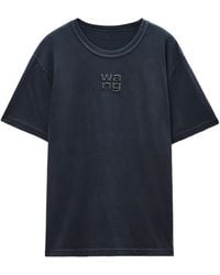 Alexander Wang - T By Embellished Hotfix T-Shirt - Lyst