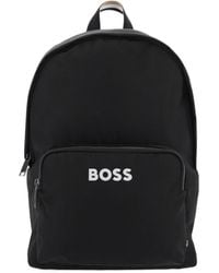 BOSS - Boss Contrast Logo Backpack - Lyst
