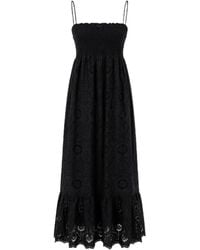 MC2 Saint Barth - Embroidered Sleeveless Dress - Lyst