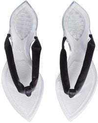 Alaïa - Invisible Thong Sandals - Lyst