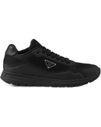 Prada - Prax 2.0 Fabric And Mesh Sneakers - Lyst