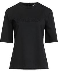 Max Mara - Solid Printed T-Shirt - Lyst