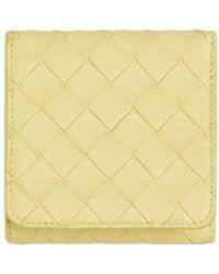 Bottega Veneta - Intrecciato Trifold Wallet - Lyst