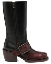 Dries Van Noten - Round-Toe Boots - Lyst