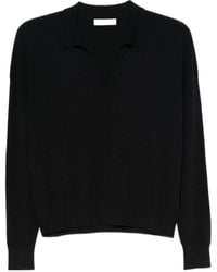 Zanone - V-Neck Long-Sleeved Jumper - Lyst