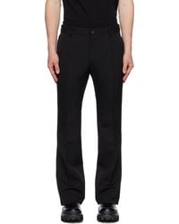 Dolce & Gabbana - Pressed-Crease Flared Pants - Lyst