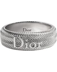 Dior - Guilloché Ring - Lyst