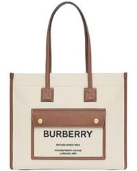 Burberry - Freya Small Tote Bag - Lyst