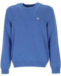 Celine - Crew Neck Sweater - Lyst