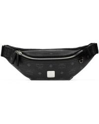 MCM - Logo Zipper Waist Bag - Lyst