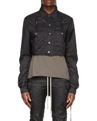Rick Owens - Short Ribbon Casual Jacket - Lyst