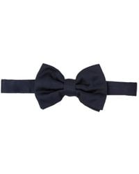 Prada - Logo-Detailed Bow Tie - Lyst