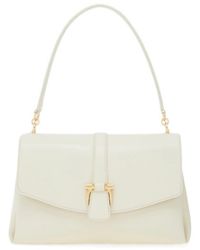Ferragamo - Logo-Buckle Shoulder Bag - Lyst