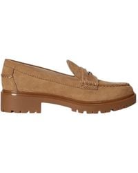 Ralph Lauren - Round-Toe Loafers - Lyst