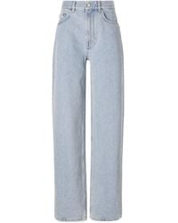 Loulou de Saison - High Waist Straight Leg Jeans - Lyst