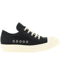 Rick Owens - Extreme Low Sneaks Low-Top Sneakers - Lyst