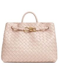 Bottega Veneta - Andiamo Medium Shoulder Bag - Lyst