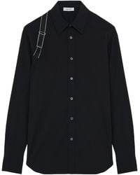 McQueen - Harnes Long-Sleeved Shirt - Lyst