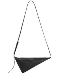 Jil Sander - Triangle Crossbody Shoulder Bag - Lyst