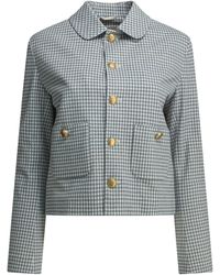 Circolo 1901 - Gingham Button-Front Jacket - Lyst
