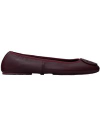 Tory Burch - Logo Medallion Ballet Flats - Lyst